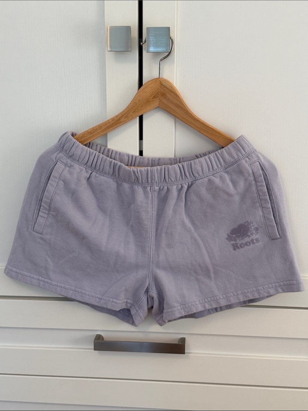 Roots Lavender Athletic Lounge Shorts